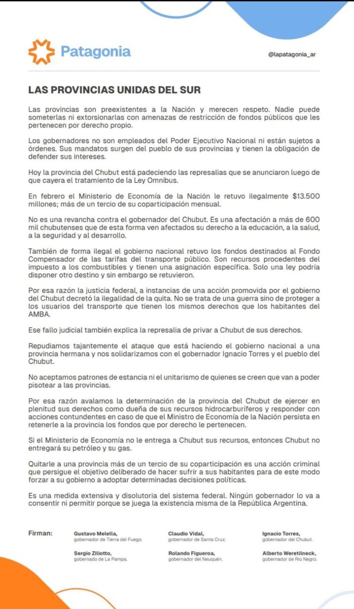 GEN_Chubut's tweet image. #Respeto #patagonia #Argentina