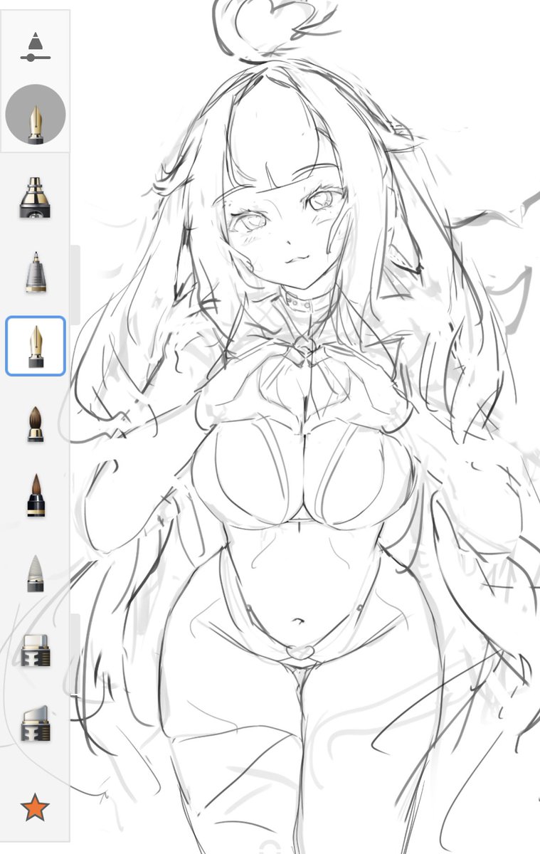 Sketch (I don’t draw on my phone I’m just fixing it up a bit while I’m not at home)
#rkgk