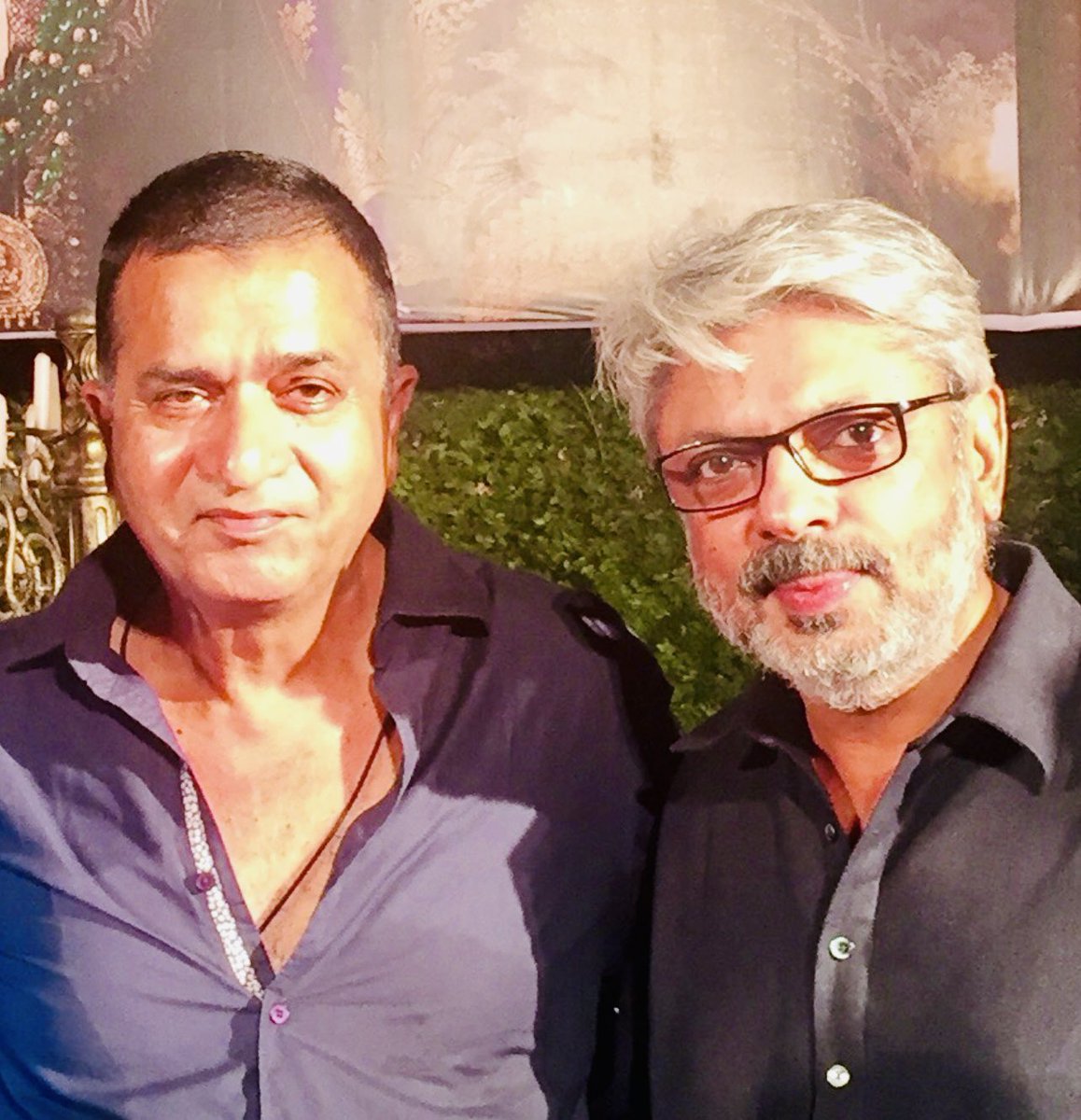 Happy Birthday to Mr. Sanjay L Bansali. Outstanding Director, great human being & and a dear friend. Rab Rakha. 🤗👍🙏🏻🙏🏻