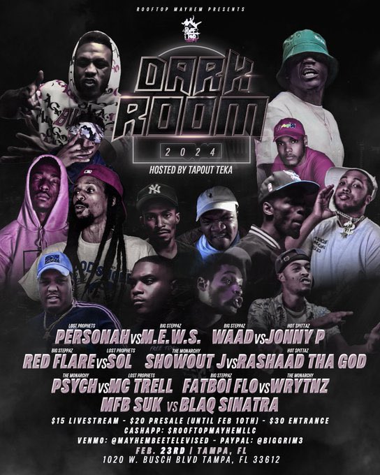 Geneblaq_'s tweet image. BIG SHOUT OUT 2 @RTmayhem This event was FUCKING DOPE 🔥💯Heavy on the “It Got DARK” 🫣🤫 #MEERRRCHHHH #RTMAYHEM #DARKROOM