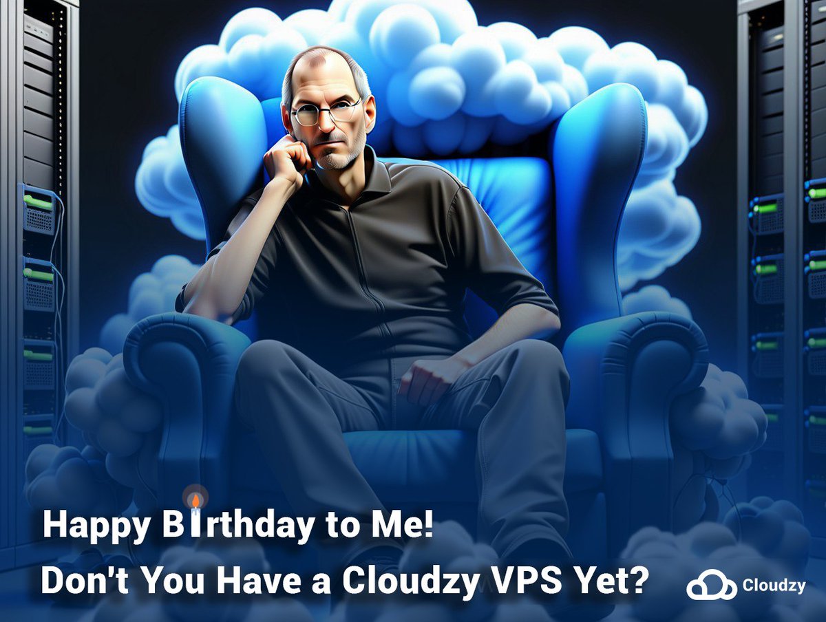 cloudzyvps's tweet image. A professional endorsement by dear Steve Jobs! 🍏
Imagine the tech revolution he would bring if he were still with us today. 
In the memory of him on his birthday!🎉🎂 

#SteveJobs #cloudvps