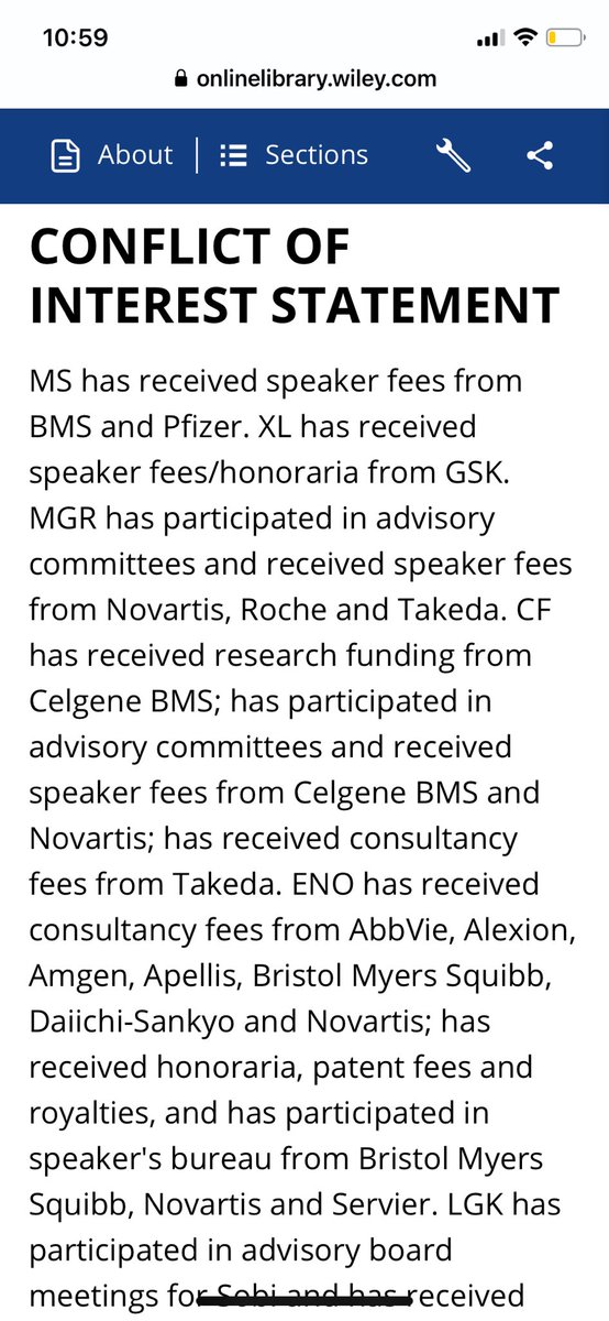 verbinization's tweet image. The party is on in jolly old England. Read the conflicts of interest before bothering to read this study.