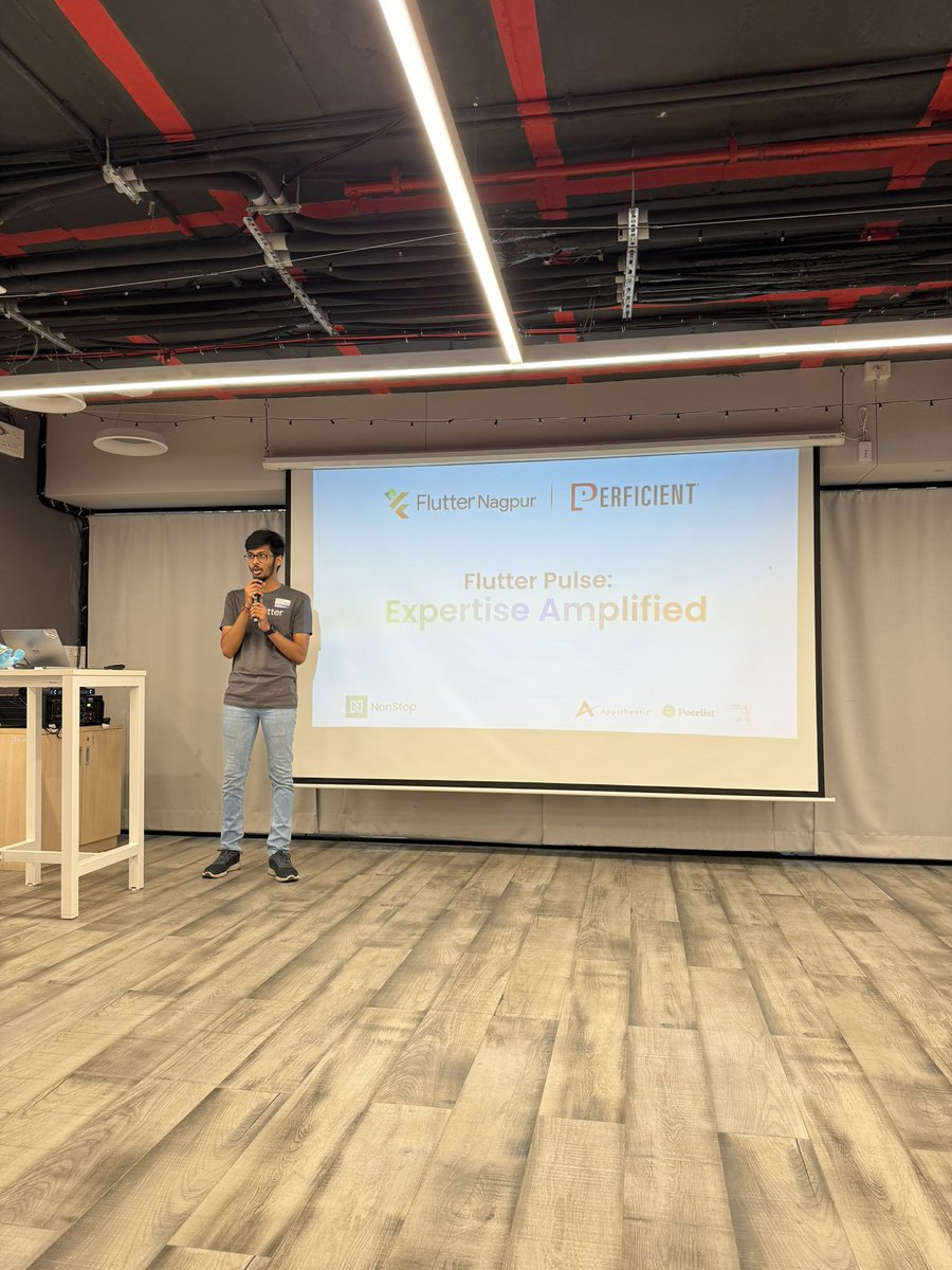 ibhavikmakwana's tweet image. We are getting started @FlutterNagpur 

#FlutterPulse