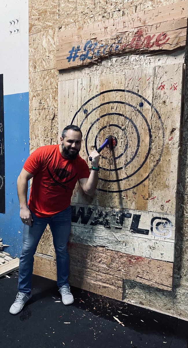 Axes and swords #day27 #wmtshirtchallenge #botshirtchallenge <a href="/davidlagreca1/">Dave LaGreca</a> <a href="/BustedOpenRadio/">SiriusXM Busted Open</a> #ColMustafa