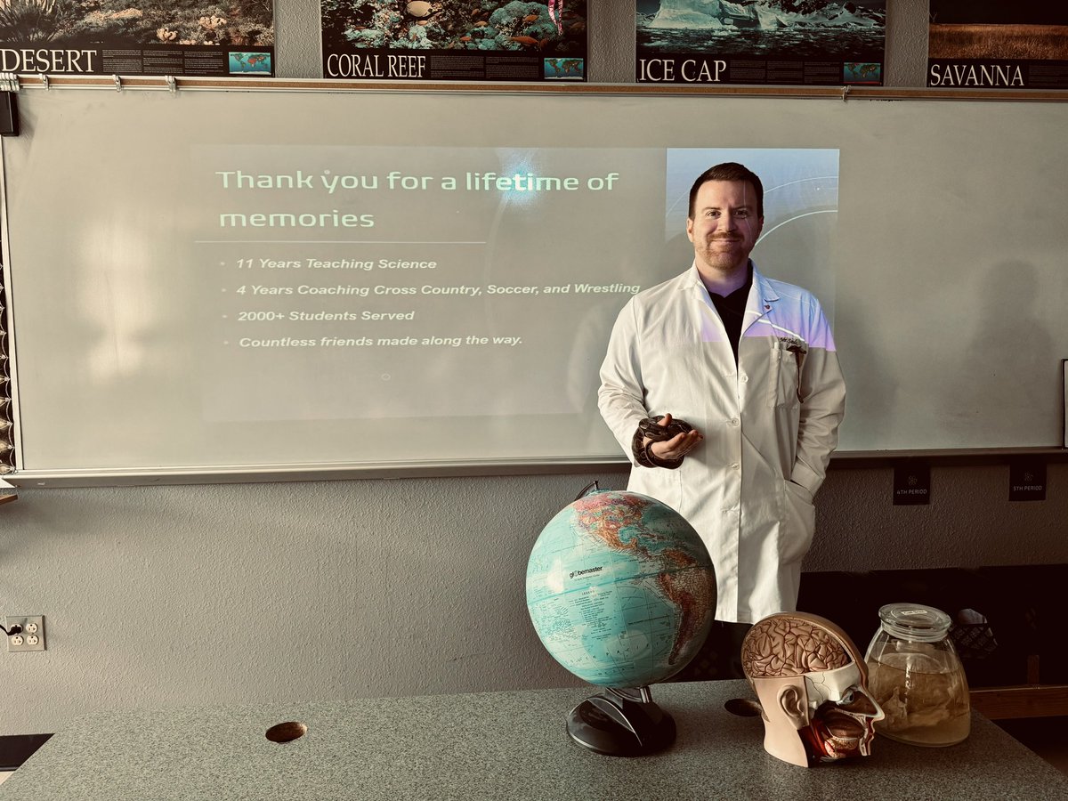 I started my journey to be a teacher in high school. 15 years later I have closed this chapter of my life for now. Thank you everyone for the wonderful memories. <a href="/HillwoodMS/">Hillwood</a> <a href="/Fossil_Hill/">Fossil Hill</a> <a href="/KISD_Science/">Keller ISD Science</a> #sciencerulz