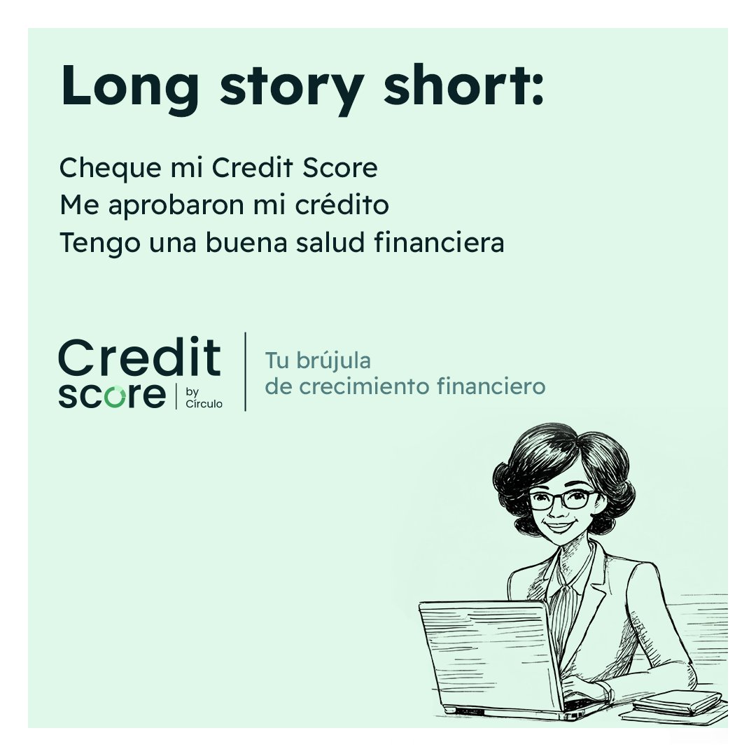 💰💳 Mejora paso a paso el pago de tus créditos e incrementa tu Salud Financiera.

🧭 Con tu Brújula de Crecimiento Financiero es sencillo saber con qué puntuación te ven los otorgantes.

Conoce tu Credit Score 👉🏻 bit.ly/3USYhzM
