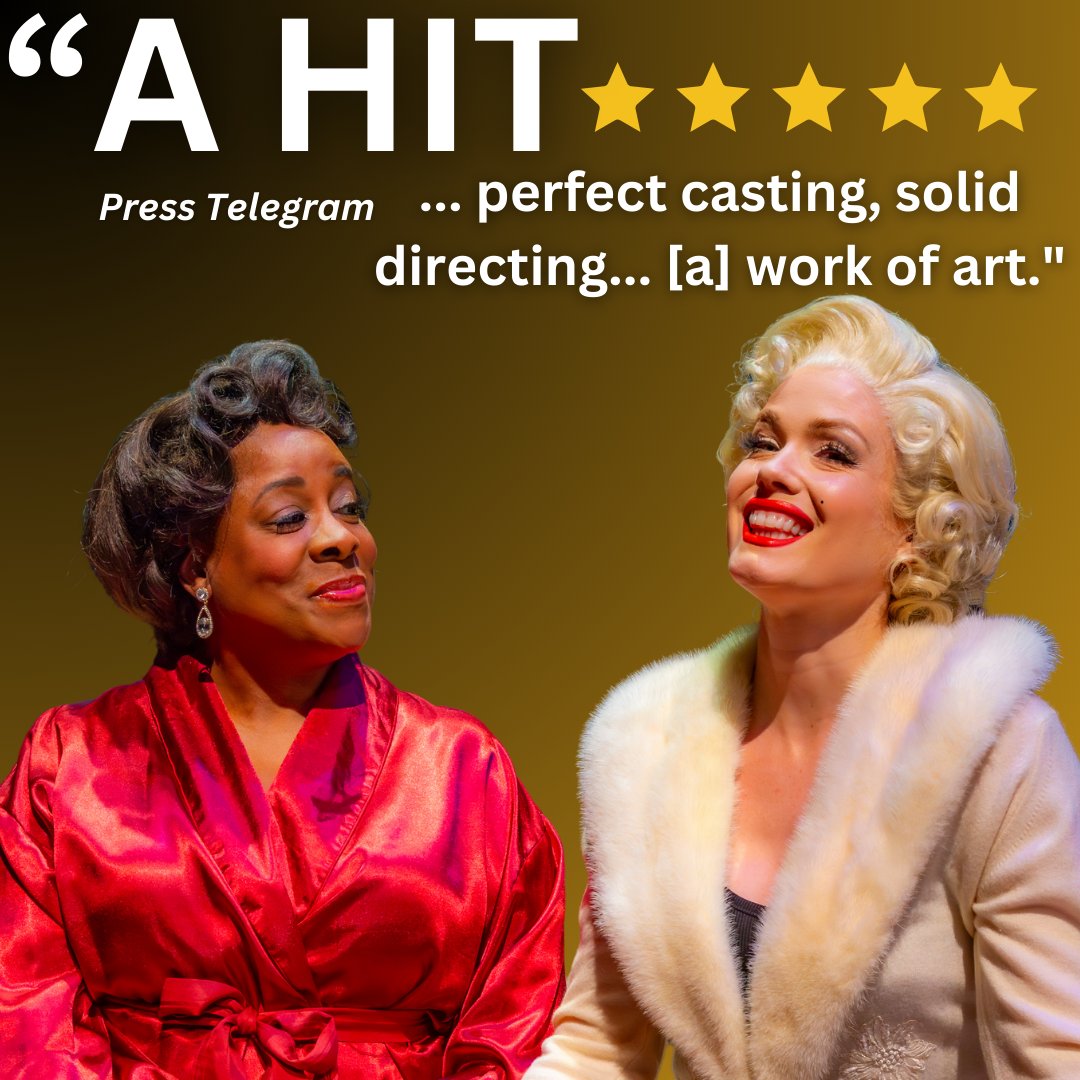 ICTLongBeach's tweet photo. Our hearts are full of joy! Thank you Press Telegram for your lovely review. Marilyn, Mom &amp; Me continues today with a performance at 7:30PM! 7 shows left! https://t.co/HXJPdkpPHm