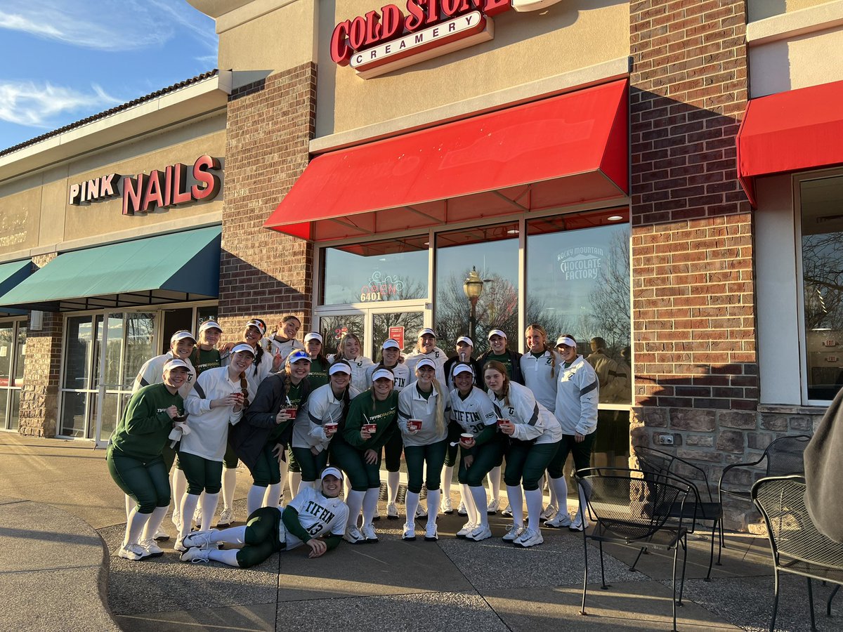 First sweep of the season calls for 🍦 #SweepForTreats 🧹🔥🐉