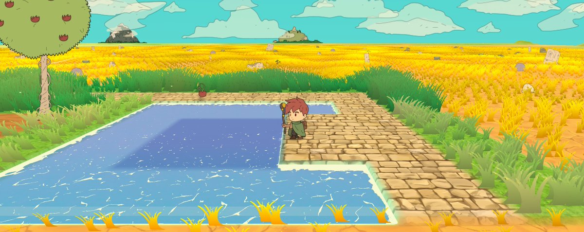 Now I have to implement the fishing system in this game, there's no  escaping it. I've been hooked for this... 🎣 #Unity #IndieDev #GameDev  #FishingGame #beatemup #vivapinata #monstertamer