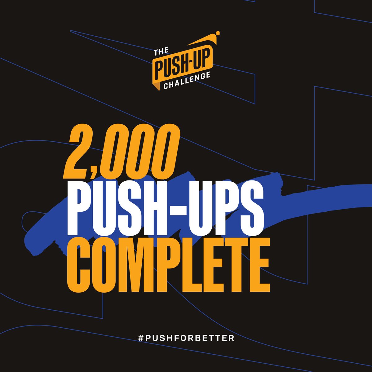 Thank you to everyone who donated to this challenge!! It was 2000 push-ups in 23 days to help raise money for Mental Health Support. Today was the 23rd day & I ended up doing 2800 push-ups in the 23 days.