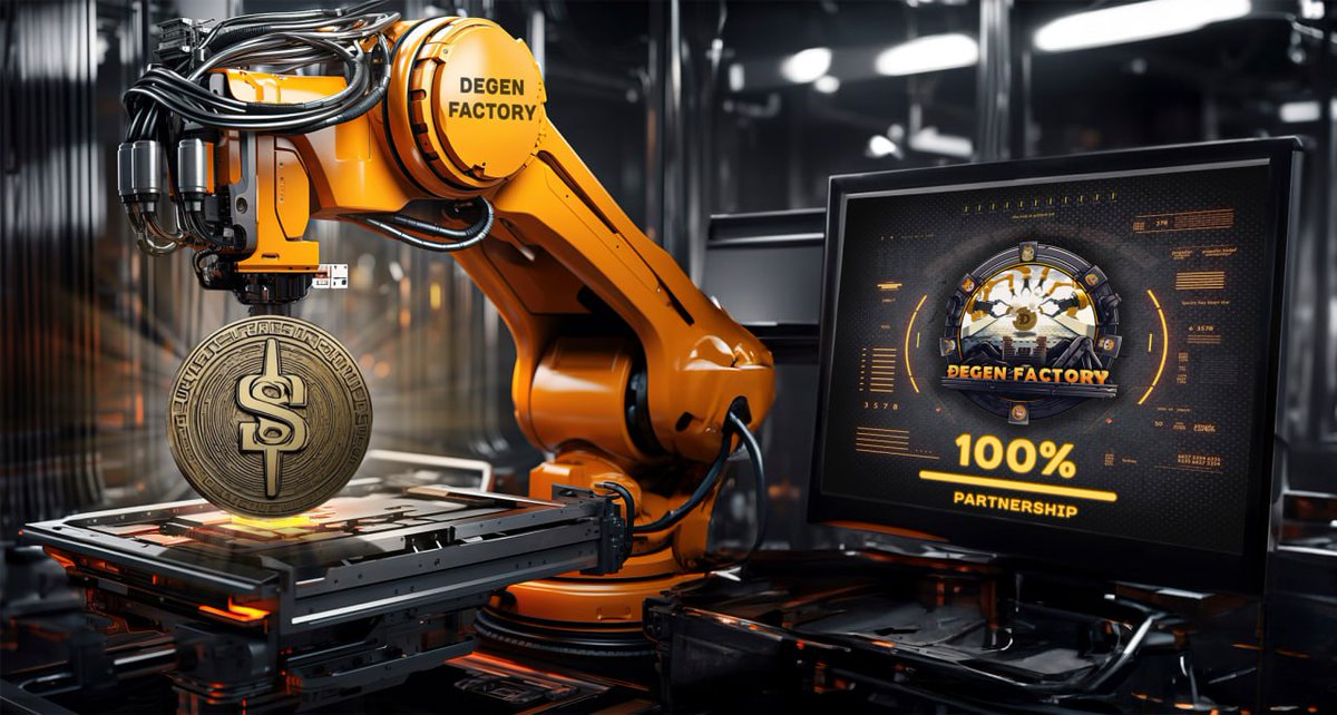 🤝 NEW PARTNERSHIP 🤝

SCARCE X Degen Factory

I'm delighted to announce our latest partnership with <a href="/TheFactoryDegen/">Degen Factory</a>

This partnership means we join forces in supporting projects who want to launch with us, combining our networks/utilities. Increasing our impact upon our clients