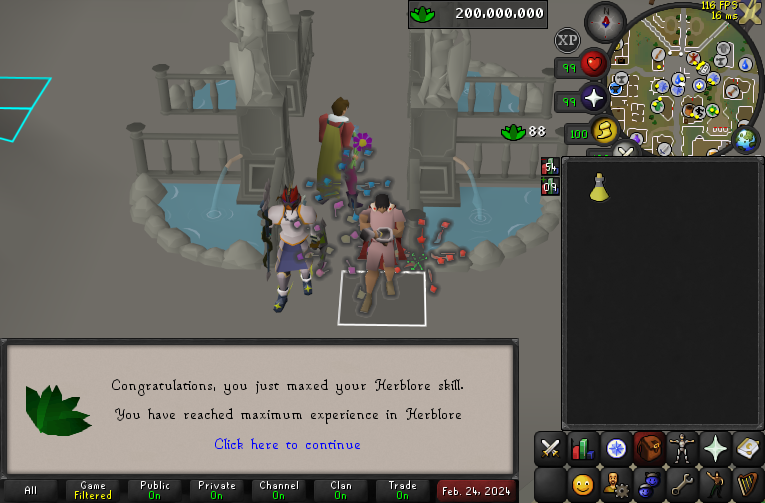 itsBisq's tweet photo. 200m Herblore https://t.co/Wk8AYbsmid