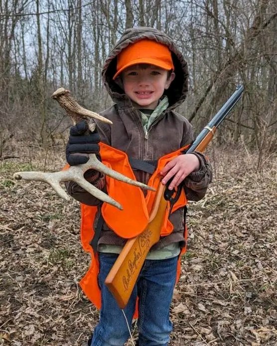 Ivan 9 and Asher 6, Calhoun County Rabbit Rodeo 2024 . A beautiful day spent in the woods! Way to get the boys out Clayton!!🦌🏹 #deerhunting #hunting #FursuitFriday #SHOOTITDOWN #ShabbatShalom #DeclarationofIndependence #Boop #Azula #HighPoint #Gervais #TOTP #deer #buck