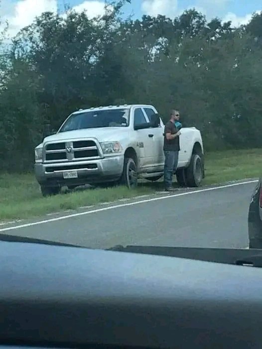 Mr Commonsense (@fopminui) on Twitter photo <a href="/dom_lucre/">Dom Lucre | Breaker of Narratives</a> "Yesterday during my Daddy’s funeral procession, led by the United States Marine Corps, my family noticed the man in this photo pulled over on the side of the road. His hat was in is hand and his hand was over his heart, honoring my father and our family as we passed by.
His <a href="/dom_lucre/">Dom Lucre | Breaker of Narratives</a> "Yesterday during my Daddy’s funeral procession, led by the United States Marine Corps, my family noticed the man in this photo pulled over on the side of the road. His hat was in is hand and his hand was over his heart, honoring my father and our family as we passed by.
His