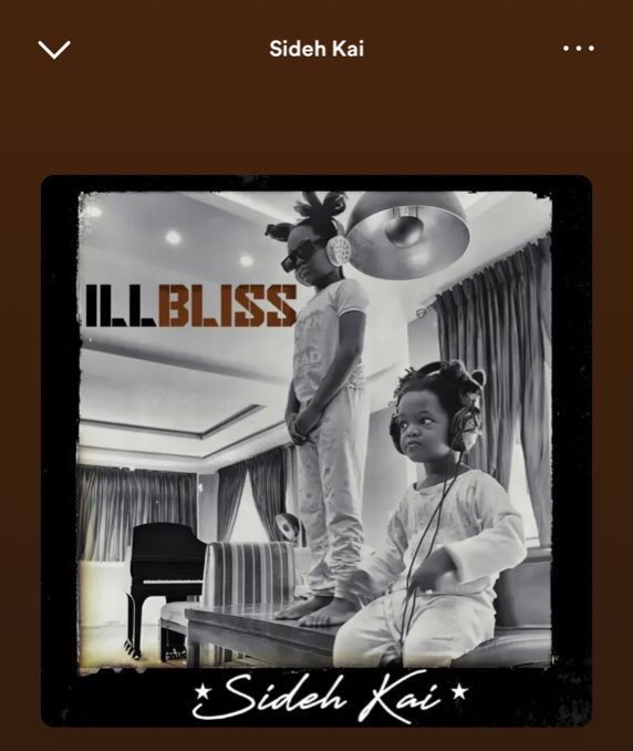 Click on the link to stream the new @illBlissGoretti #TheSidehKaiAlbum 
open.spotify.com/album/2h9p57zP…

#Nigerianhiphop #rap #hiphop #hiphop