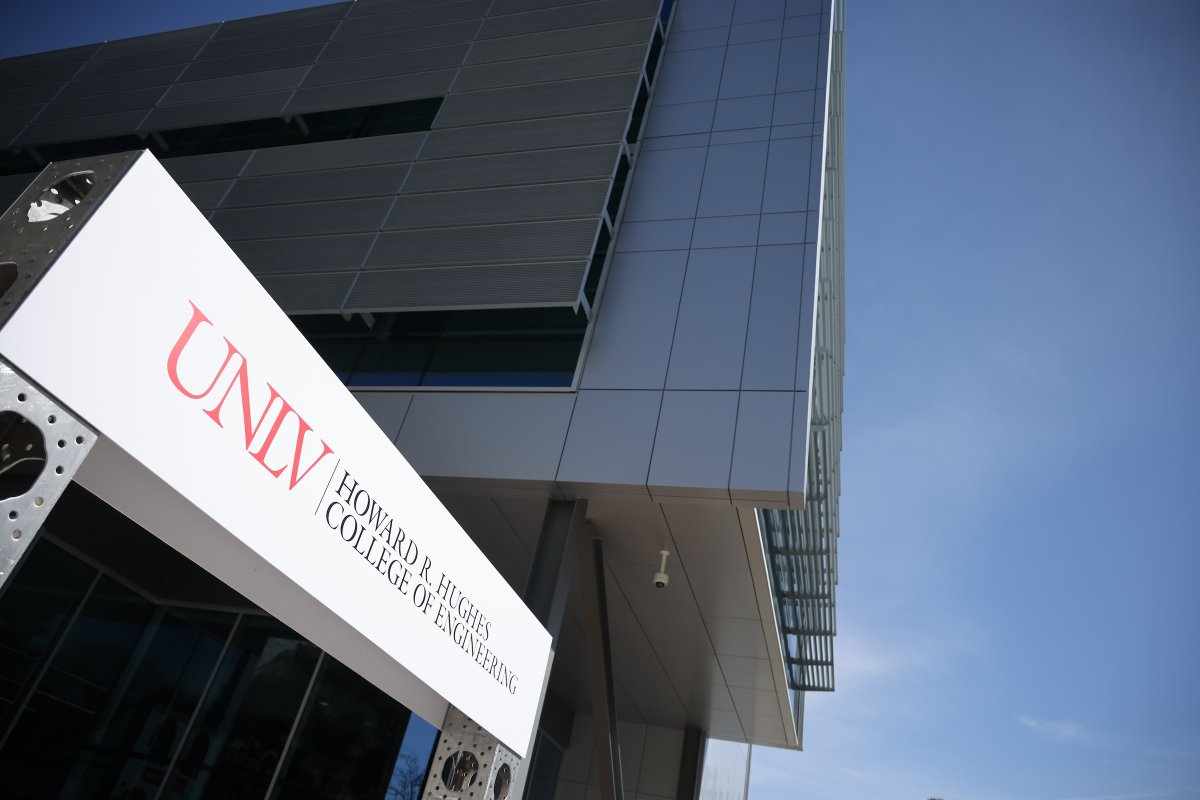 PresArchiveUNLV's tweet photo. Today marks the grand opening of @UNLVEngineering’s Advanced Engineering Building, and I can’t wait for everyone to see the spaces that will allow our students to truly thrive and innovate. Many people made this happen. Thanks to Gov @JosephMLombardo and the Nevada Legislature. https://t.co/26EYLWbDrJ
