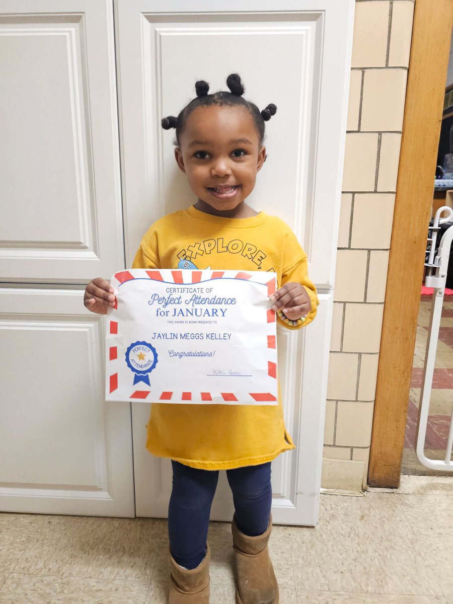 chautopp's tweet image. Congratulations to our Holy Family students for achieving perfect attendance in January!

#GetaHeadStart