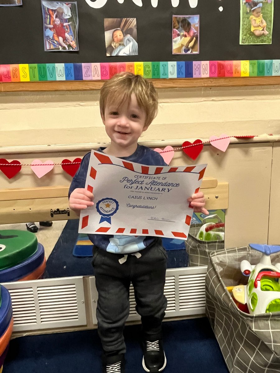 chautopp's tweet image. Congratulations to these Holy Family students for achieving perfect attendance in January!

#GetaHeadStart