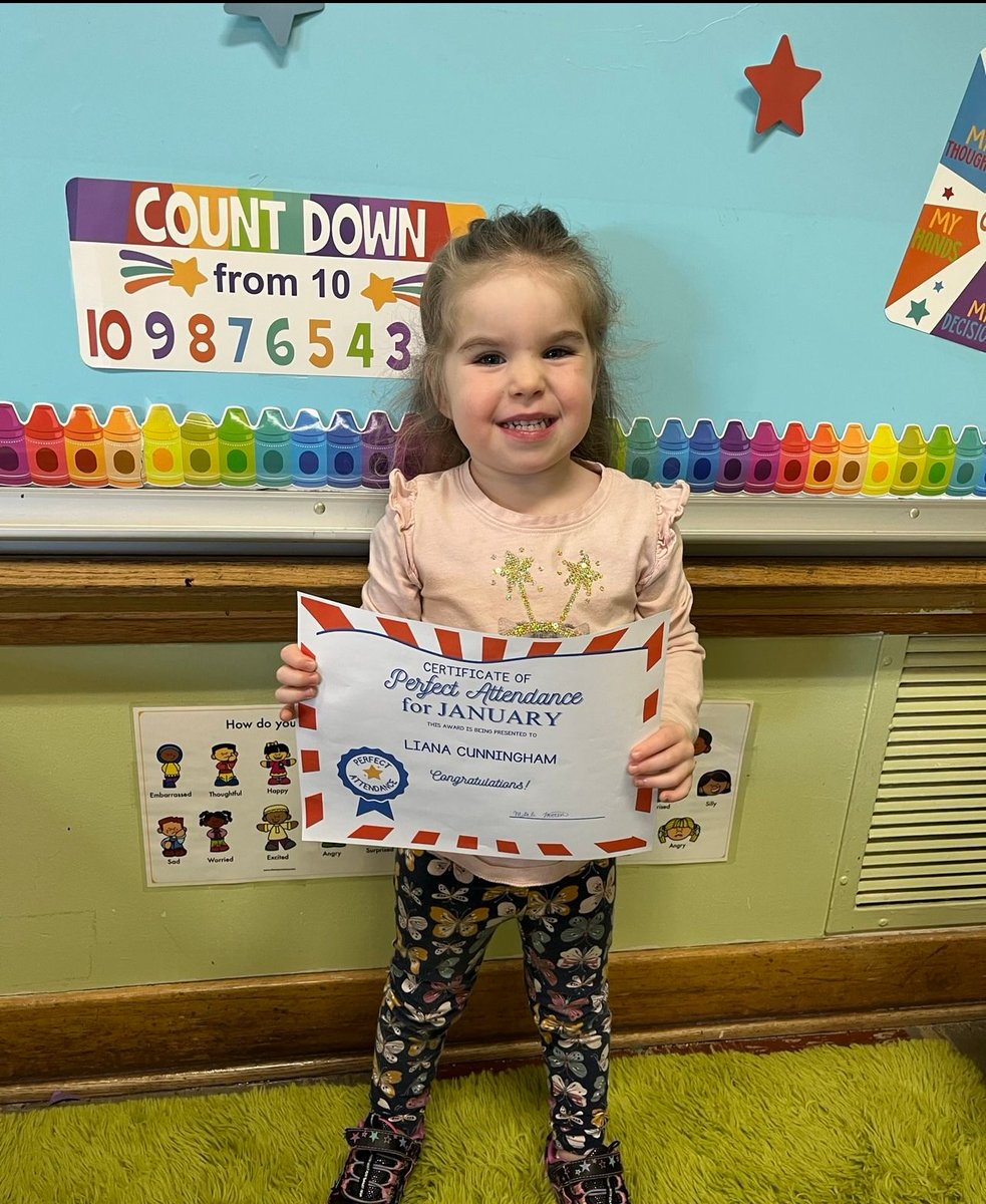 chautopp's tweet image. Congratulations to our Holy Family students for achieving perfect attendance in January!

#GetaHeadStart