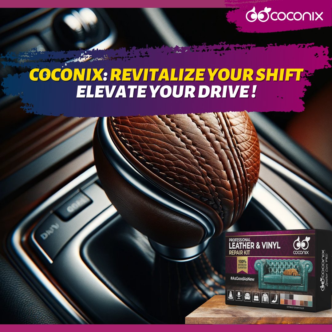 coconix_diy's tweet image. Gear up for elegance! 🚗💫 Refresh your leather shift knob with Coconix Repair Kit. 
#CoconixTouch #ShiftInStyle #LuxuryDrive

How to fix a scuffed leather car shift knob with the Coconix Leather and Vinyl Repair Kit
coconix.com/blogs/coconix/…
