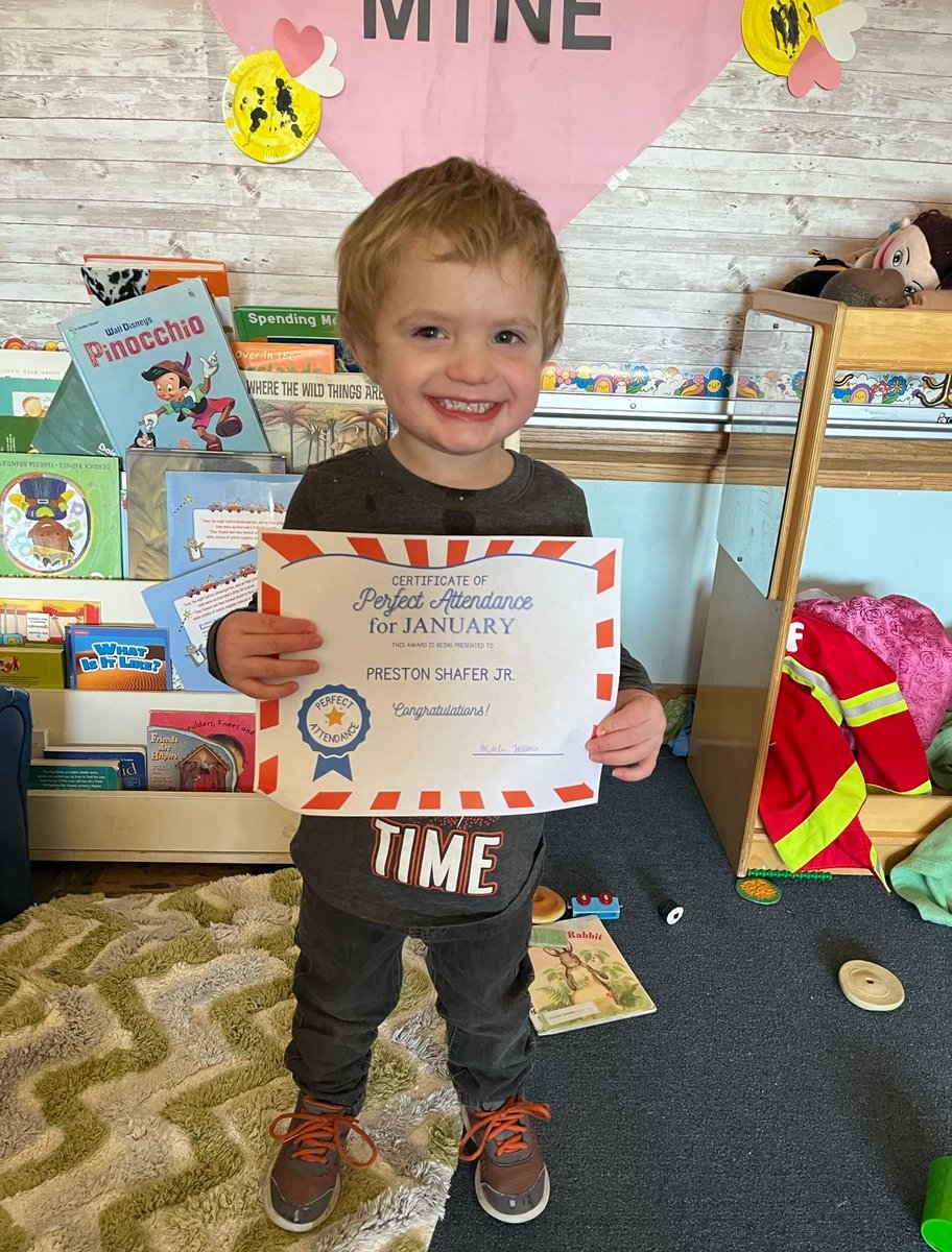 chautopp's tweet image. Congratulations to these Holy Family students for achieving perfect attendance in January!

#GetaHeadStart