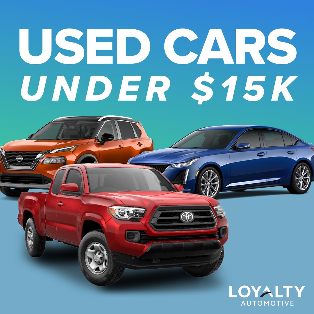 When you shop used cars at Loyalty, it's easy to find a ride that fits your needs &amp; your budget 💵 Drive home your dream car, without breaking the bank! Shop now brnw.ch/21wHgK5