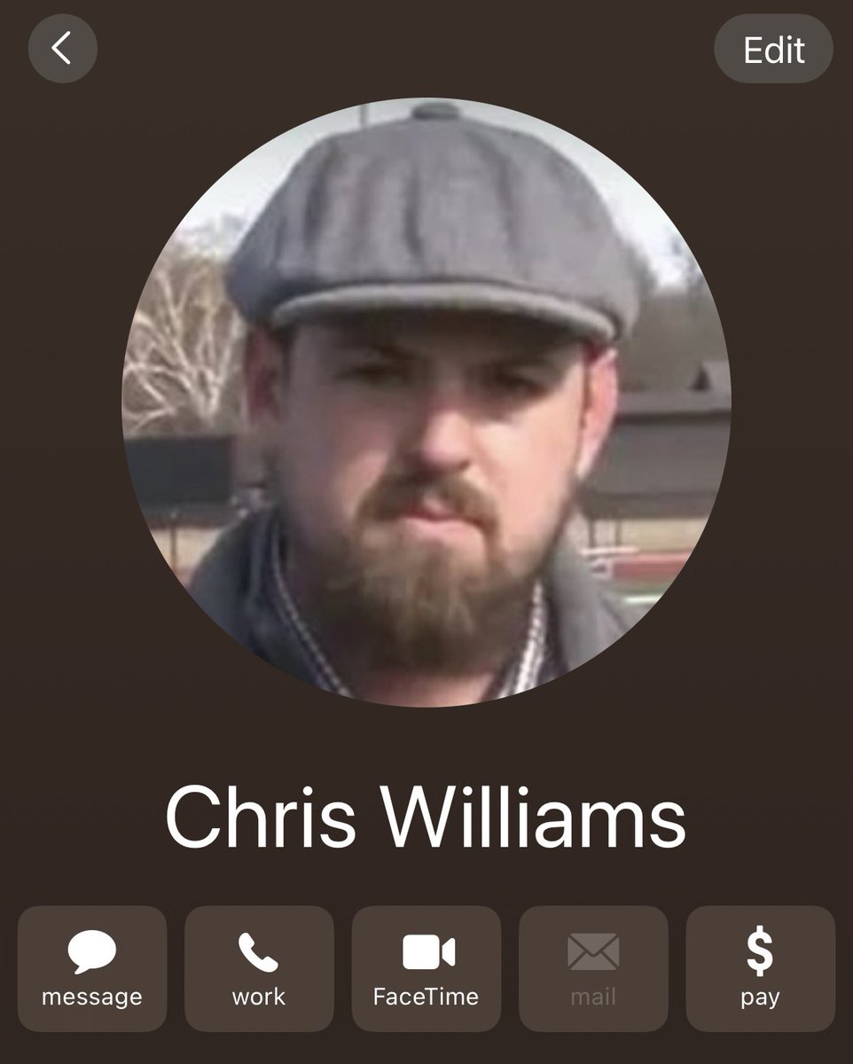 Hassel_Chris's tweet photo. Sometimes, if I’m having a bad day, I’ll call @ChrisMWilliams just to get a laugh out of his very serious 1920s newspaper salesman pic. https://t.co/qcAgY6ze9u