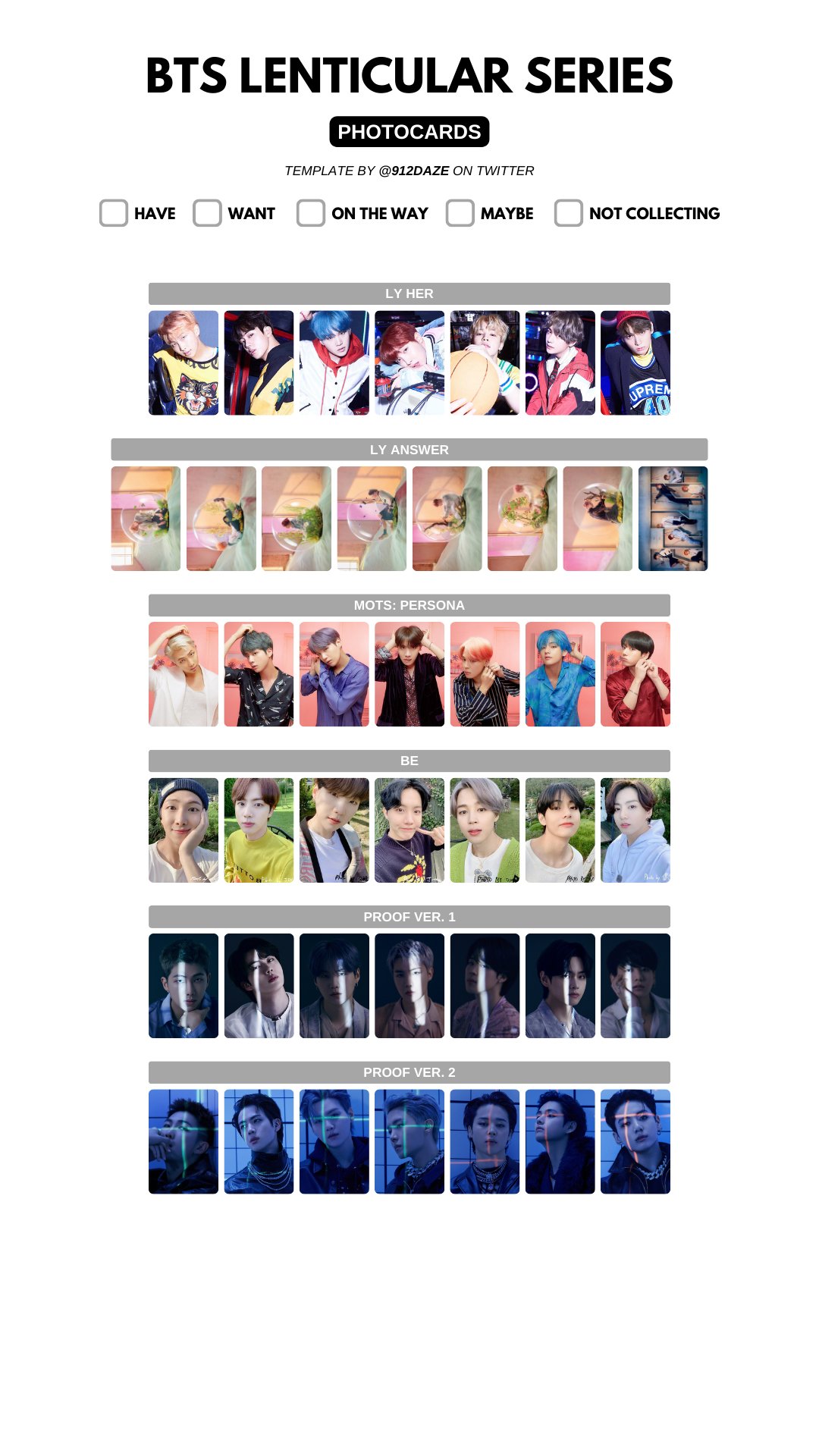 BTS 公式 PREMIUM POSTOCARD SET(7枚) BTS 公式 PREMIUM POSTOCARD SET(7枚) BTS 公式 PREMIUM