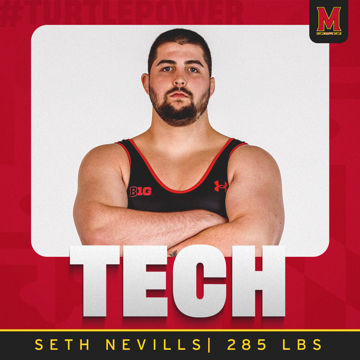 TerpsWrestling's tweet image. Big Seth! 

Dominates to an 18-2 win by tech fall. He's won all three of his matches since returning from injury. 

Terps lead 16-9 with four matches remaining 

#TurtlePower🐢💪 x #TFIN