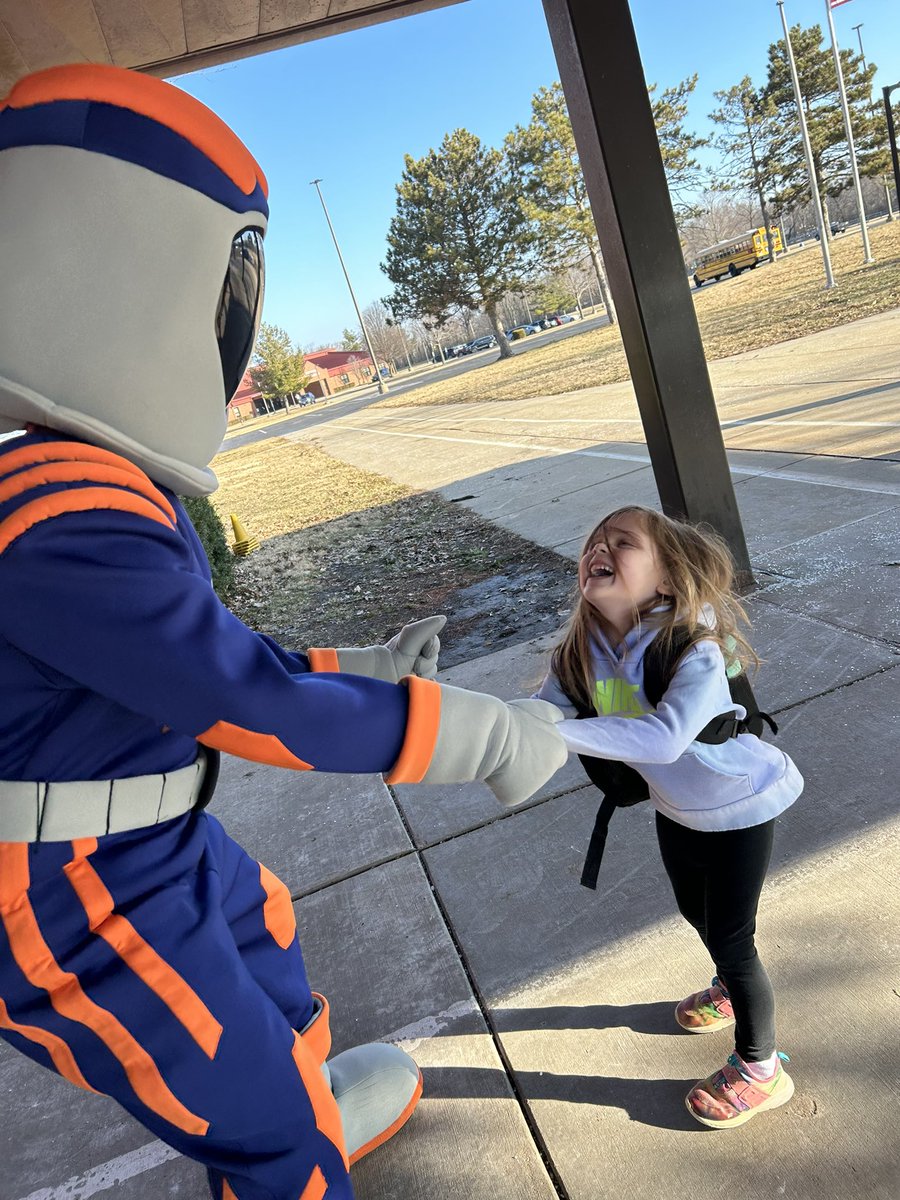 High-Five Fridays have completely shifted the energy in my building. I love seeing the pure JOY and excitement on our students face each Friday as they enter school. ⭐️🎉🚀