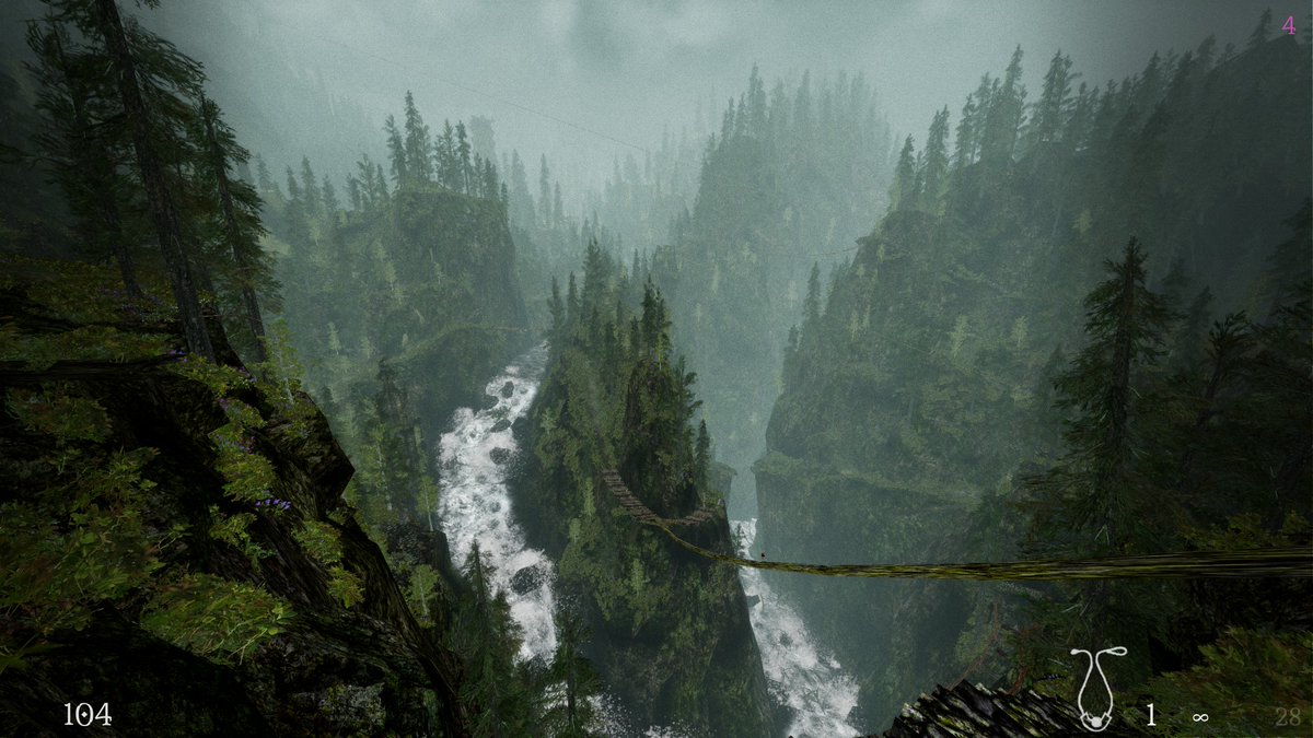 tomrkobayashi's tweet image. I've been playing Northern Journey, a very unique adventure game made by a Norwegian solo developer. We're invited to explore the Nordic wilderness, finding secrets and fighting many enemies (mostly giant spiders and insects).
The atmosphere really speaks to me.