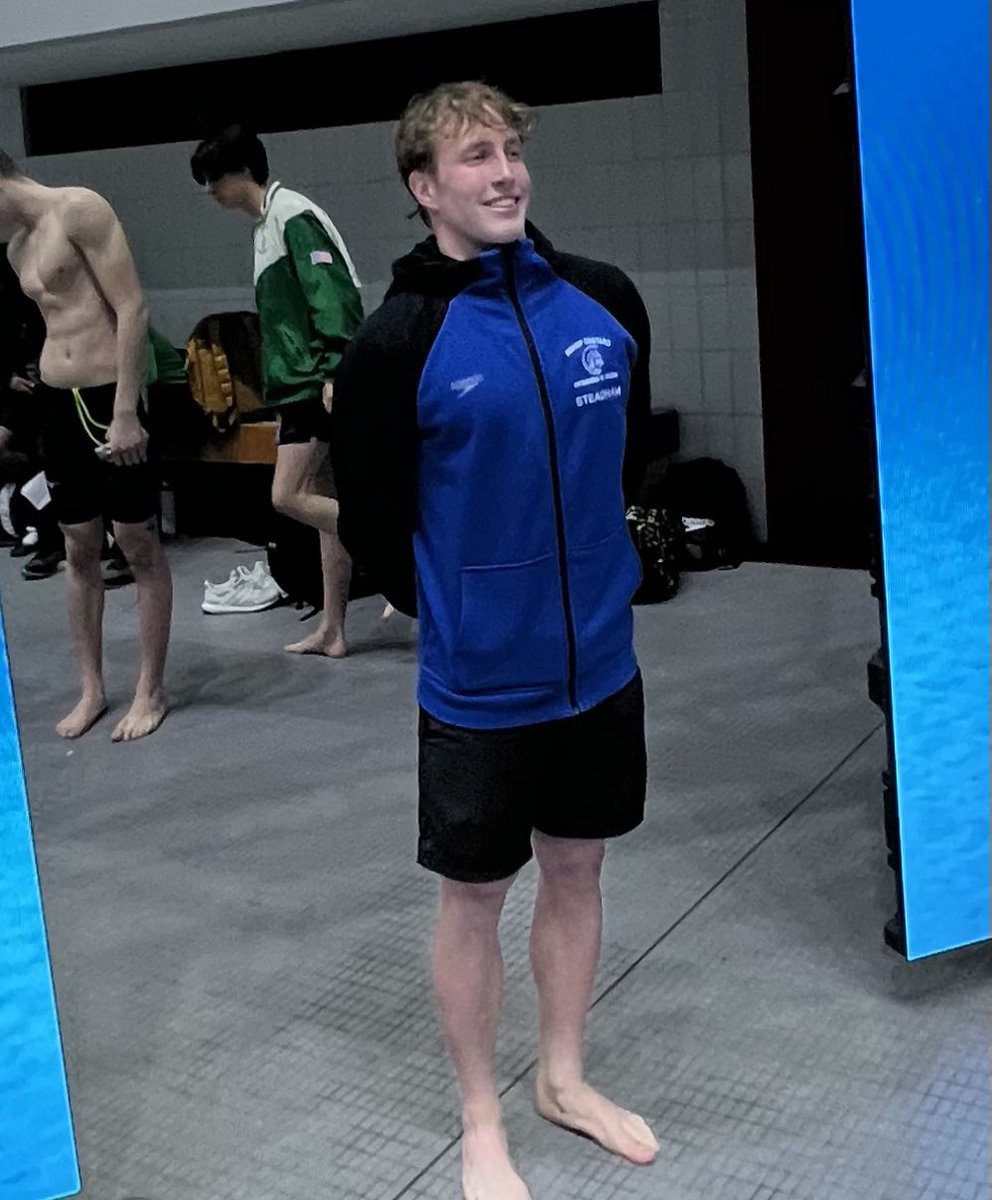 '🎉 Jack Steadham has made it to State Finals in the 50 free! 🏊‍♂️🔥 Let's give him all the support as he races on Saturday ! 🥇 Go Jack! 🌟 #StateFinals #SwimmingChamp'