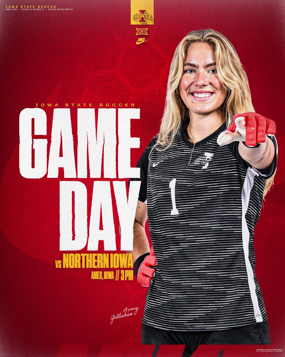GAME DAY‼️ 📍 Cyclone Soccer Complex 🎟️ Admission is free! 🌪️⚽️🌪️