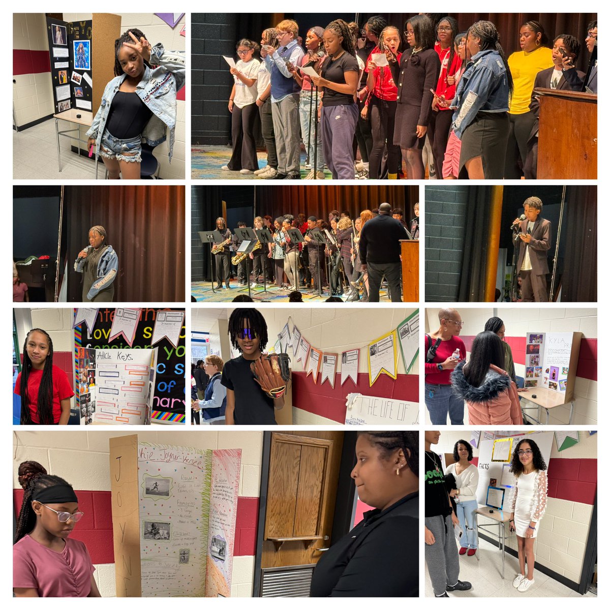 Loved our Black History Month performance tonight <a href="/WakeForestMS/">WFMS Cougars</a> the kids did amazing 😊