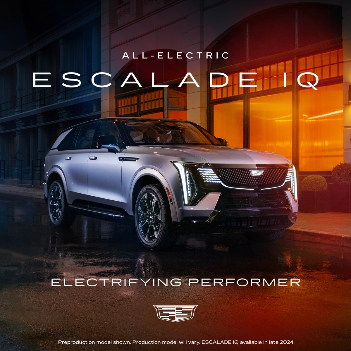 Cadillac proudly presents ESCALADE IQ, the Official Vehicle of the Producers Guild Awards. Completely reimagined as an EV, the 2025 ESCALADE IQ steals the scene with its bold presence. #Cadillac #ESCALADEIQ #BeIconic #PGAAwards @Cadillac