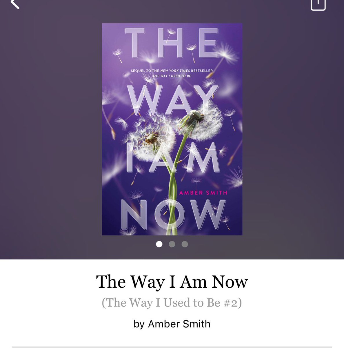 The Way I Am Now by Amber Smith 

#TheWayIAmNow by #AmberSmith #6007 #432pages #156of400 #Series #book2of2 #Audiobook #31for8 #11houraudiobook #EdenAndJosh #heWayIAmNowSeries #february2024 #clearingoffreadingshelves #whatsnext #readitquick