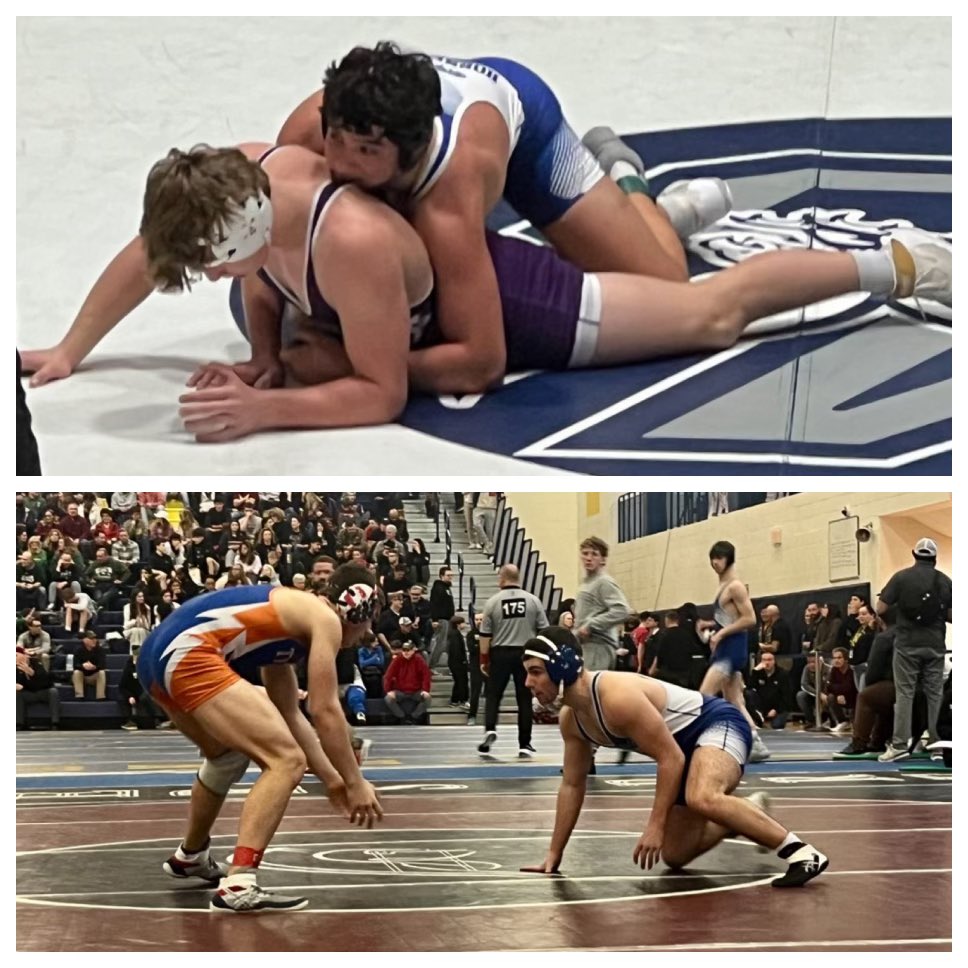 Congrats to 5 <a href="/HolmWrestling/">Holmdel HS Wrestling</a> athletes that advanced tonight to second day of Regions tomorrow.  <a href="/ajtodisco/">AJ Todisco</a> and <a href="/AlexReyes80/">Alex Reyes</a> advance to semifinals, <a href="/Anthony40785725/">Anthony Paulino</a>, Nick Paulino, and <a href="/DPlacca8878/">Dylan Placca</a> in wrestlebacks .  10am Franklin High.  <a href="/HolmdelHornets/">Holmdel Athletics</a>