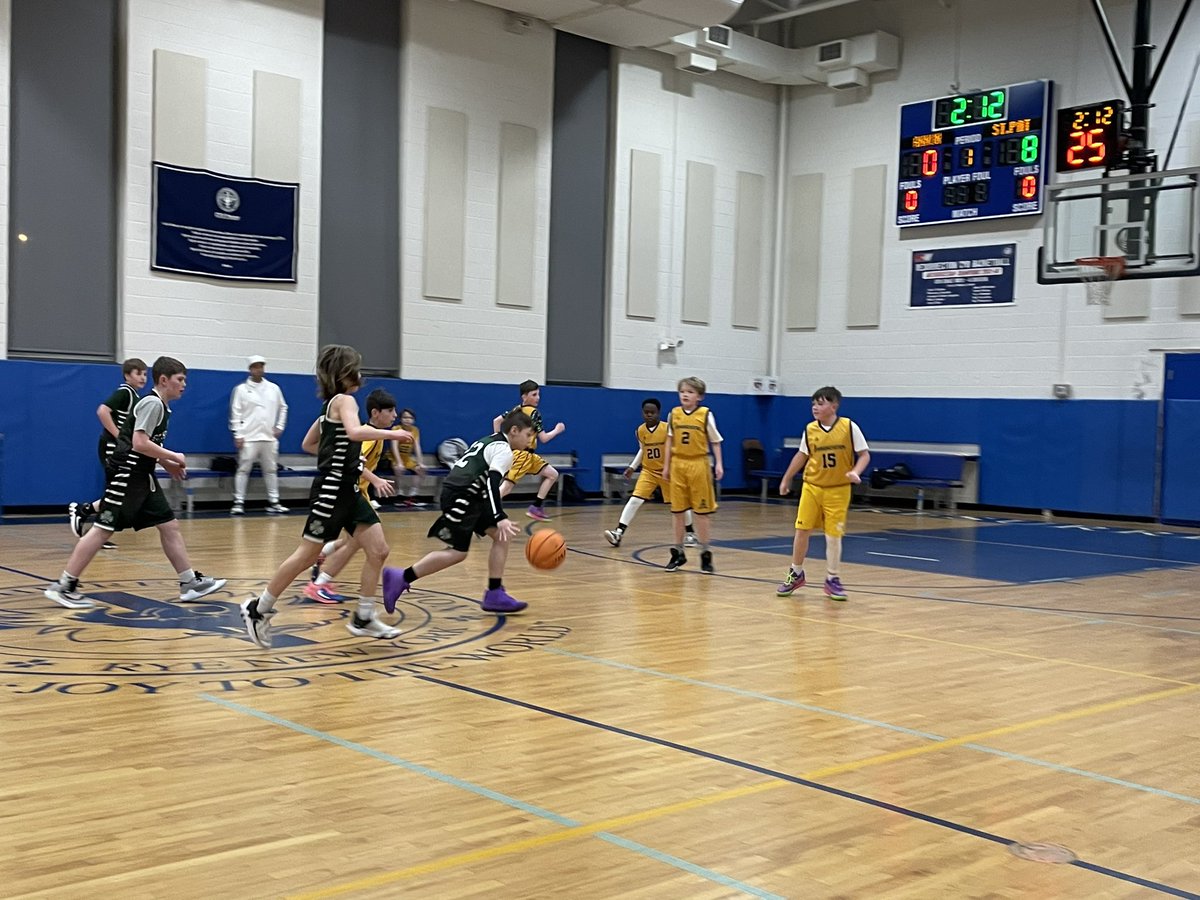 StPatsYorktown's tweet image. Our Gr 6 teams beats Annunciation and heads to the 2nd Round of this year’s CYO playoffs. #StPatsPride @cyo_ny #playoffweekend #basketball