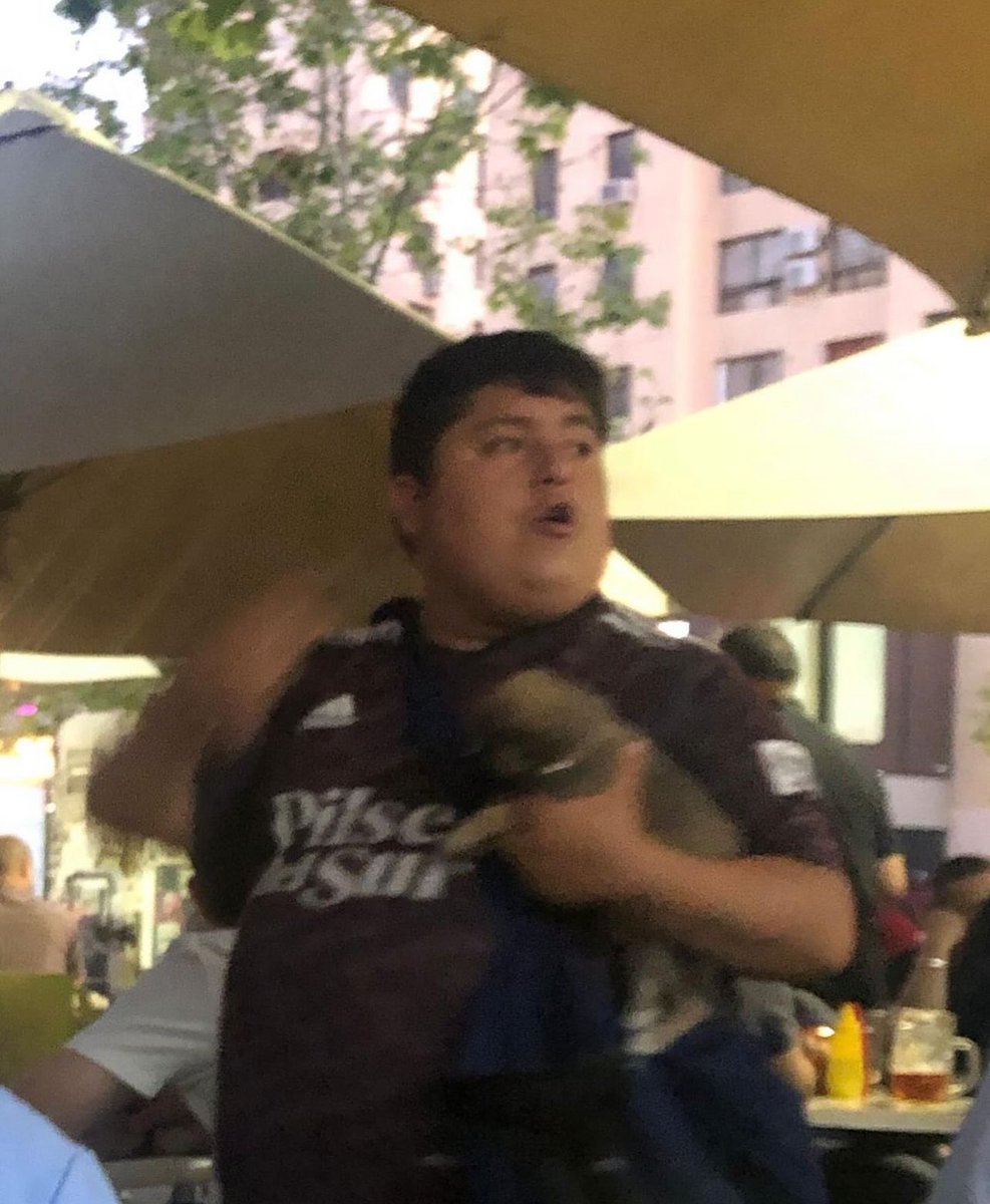 matiburboa's tweet image. ⚠️ URGENTE: DIFUNDIR ⚠️ Este guatón se pasea por el sector oriente con distintos cachorros en pésimo estado. Pide plata para sus cuidados, pero los pellizca y aprieta para que lloren con el objetivo de generar pena. Se mueve por: Orrego Luco, Las Urbinas, Suecia (Providencia). 🆘