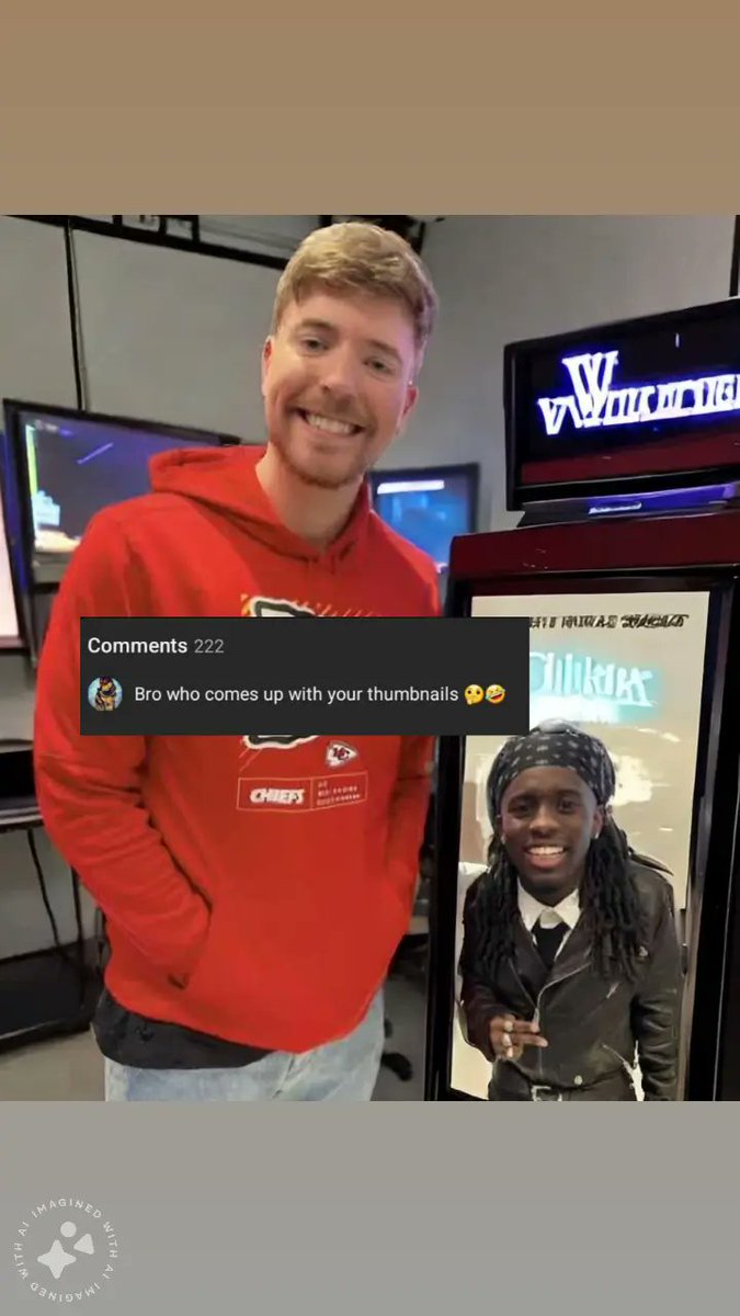 Ahbee2o9's tweet photo. Do yall think this a W Clickbait https://t.co/dMw6yxfILv