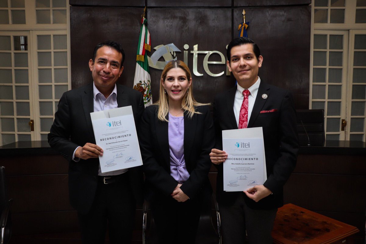 En el marco del <a href="/ITEIJal/">ITEI</a> desarrollamos una muy importante conversación y proyección para que Jalisco tenga lo necesario y legisle la ciberseguridad entre otros derechos de última generación.
📷 PANEL: goo.su/E6N1
📷 ARTÍCULO: goo.su/3GdUvYV