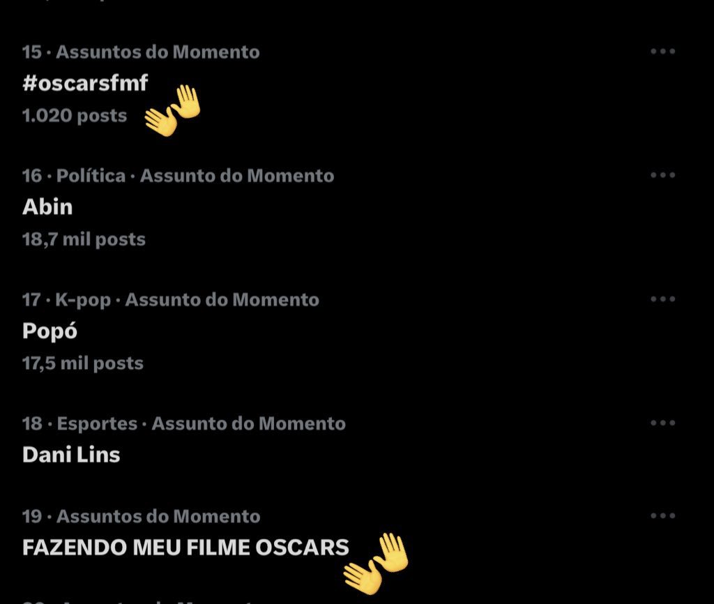 fmfoscars's tweet photo. AS ADMS AGRADECEM❤️ https://t.co/SngPATAu9k