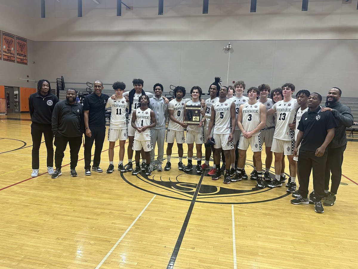 Fenwick Friars 48 Chicago Bulls College Prep 26….Regional Champs! @michaelsobrien @mikeclarkpreps @tdc200 @IHSAScoreZone @NestoHoops