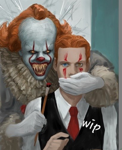 ALStanfordArt's tweet image. More of the wip!  #wip #art