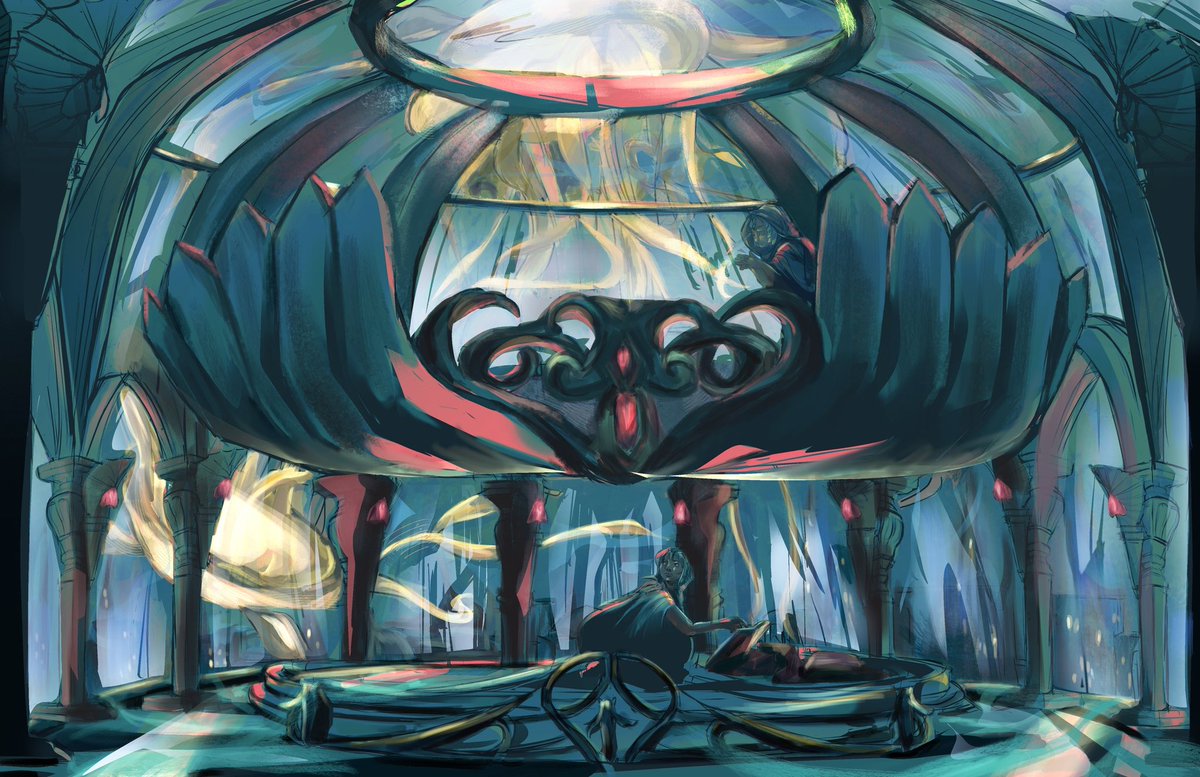 saroiyaaa's tweet photo. Wip for a class projecttt, trying to paint for once https://t.co/Nd670HXpwa