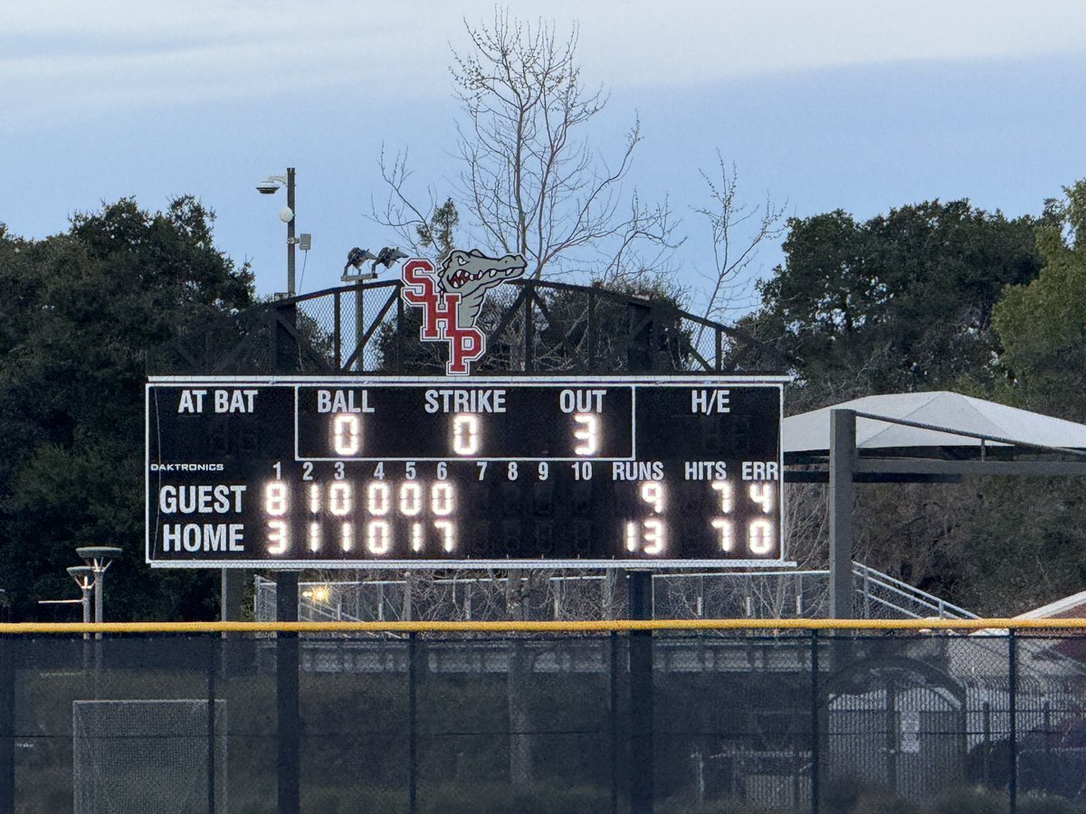 The Gators rallied from an 8-run first-inning deficit to defeat Terra Nova 13-9.

<a href="/AlexFeinstein44/">Alex Feinstein</a> went 2-3 at the plate with 2 doubles and 4RBI.

<a href="/Daniel_Gee44/">Daniel Gee</a> picked up the Win in relief, throwing 3 shutout innings of 1-hit ball.

The Gators are now 1-1 on the young season.