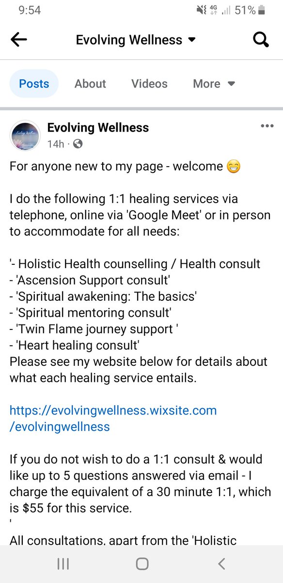 evolvingwelness's tweet photo. My offerings &amp; services https://t.co/VwLSrEEhem