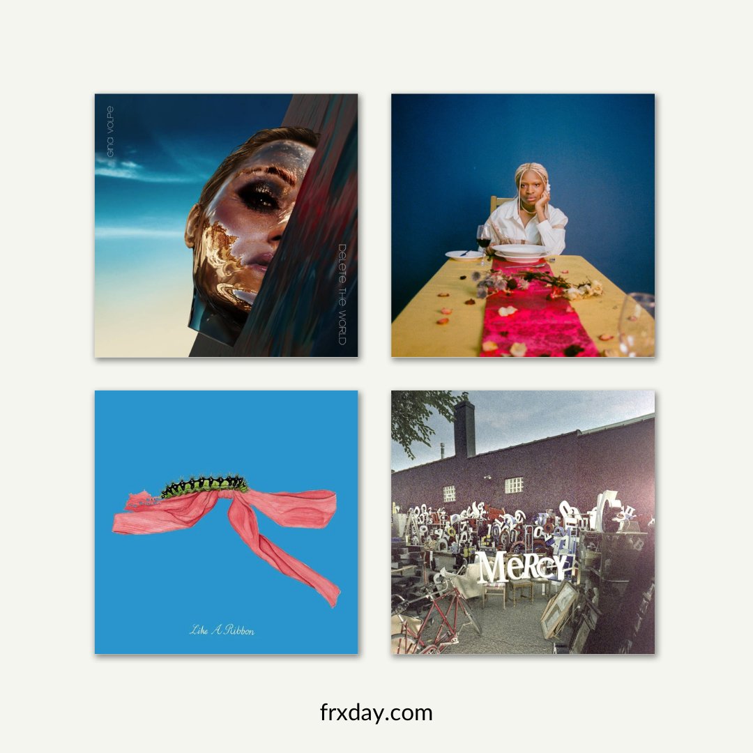 FRXDAYmusic's tweet photo. This week's list of the best of #newmusicfriday is out now! ft. new releases from Gina Volpe, Essence Martins, John Glacier, Remo Drive, and so many more! Check it out at the link below and let us know your favorite releases this week.

https://t.co/IpVyPvRngC https://t.co/SLF0s4r2aT