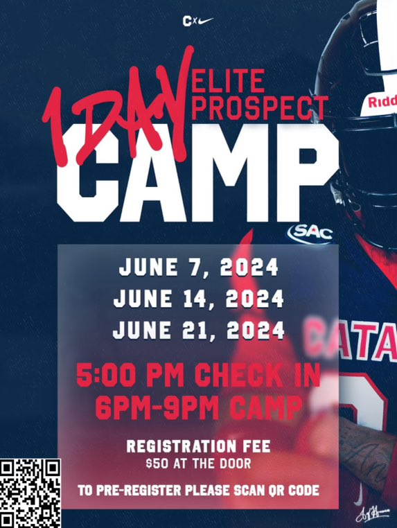 Elite Prospect Camps‼️ Be Seen, Be Coached, Be Evaluated‼️ #OffersEarned #BleedBlue