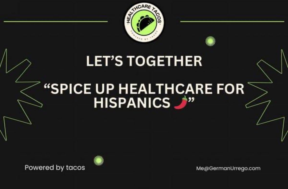 I'm thrilled to share the latest edition of our newsletter.

🌶️ Spicing Up #Healthcare for the #HispanicCommunity 🌶️.

What's Inside? 

1. Three Insights to Chew On.
2. Two Actionable Steps to Take.
3. One Piece of Advice to Savor.

shorturl.at/lpJTZ